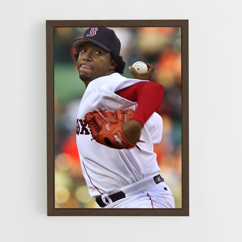 Poster Pedro lancer – affiche Baseball (vue 5)